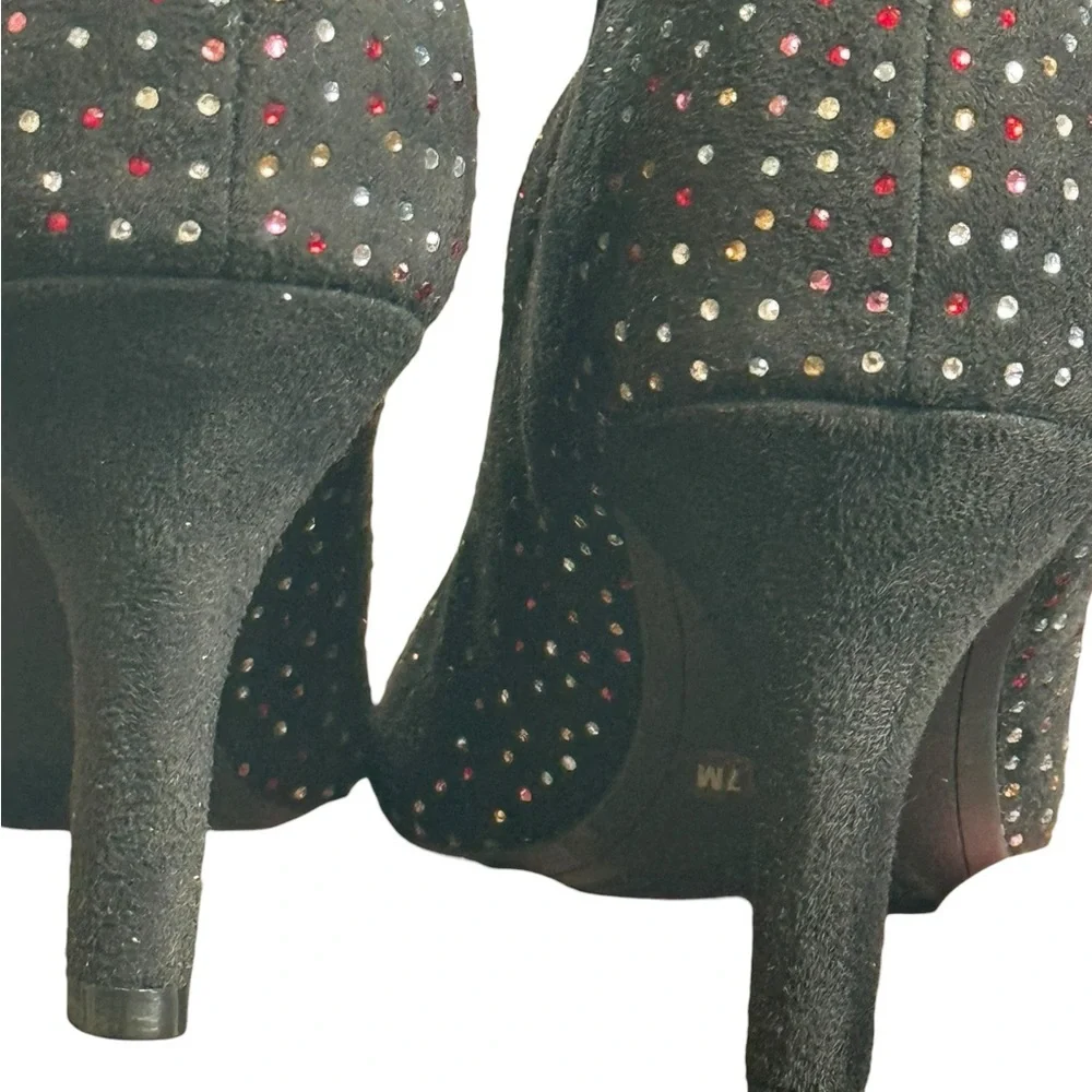 INC Rhinestone Ankle Booties NEW Size 7